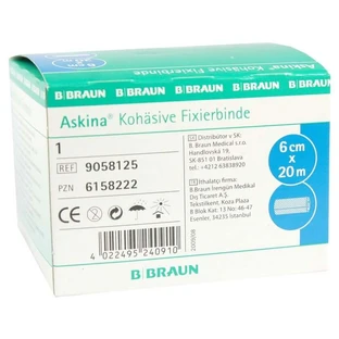 Askina Venda de Fijación Cohesiva 6 cmx20 m 1 ud.