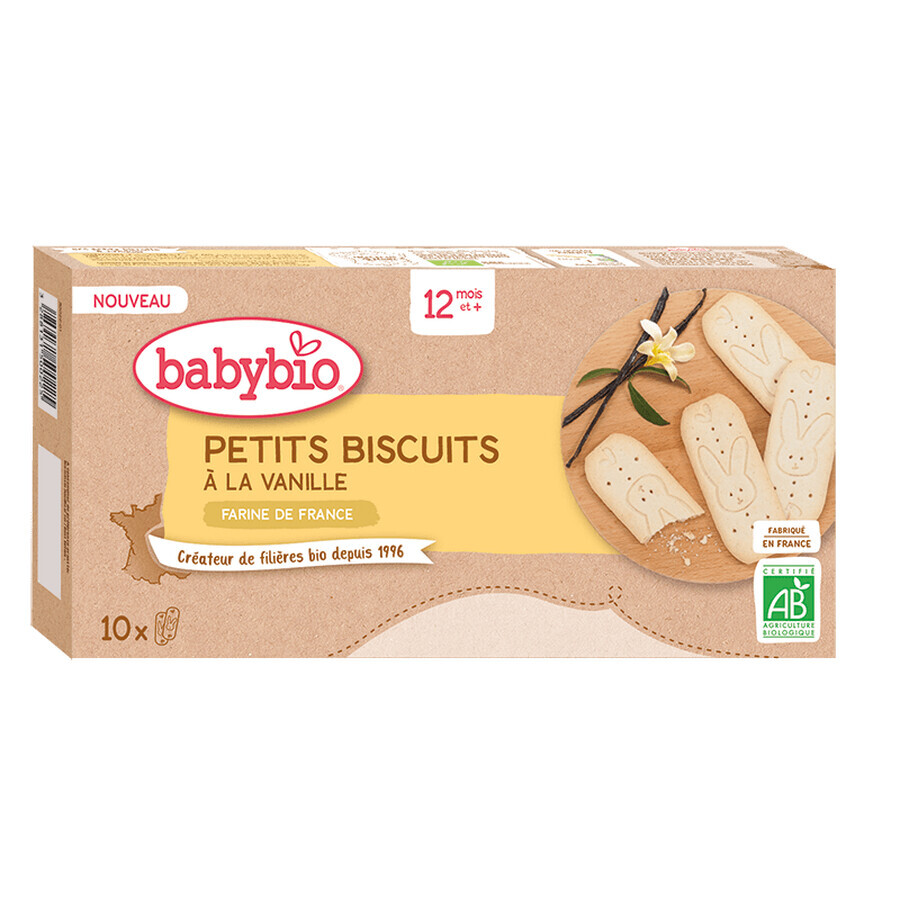 Buy Vanilla biscuits, 160 g, BabyBio Vanilla biscuits, 160 g, BabyBio