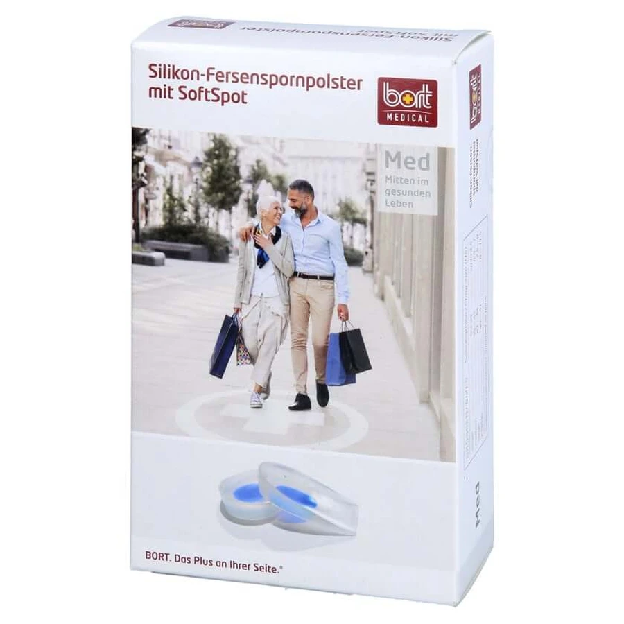 BORT silicone heel spur pad with SoftSp 2 pcs.