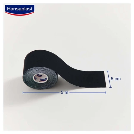 Hansaplast kinesiologie tape, 5 m x 5 cm 1 st