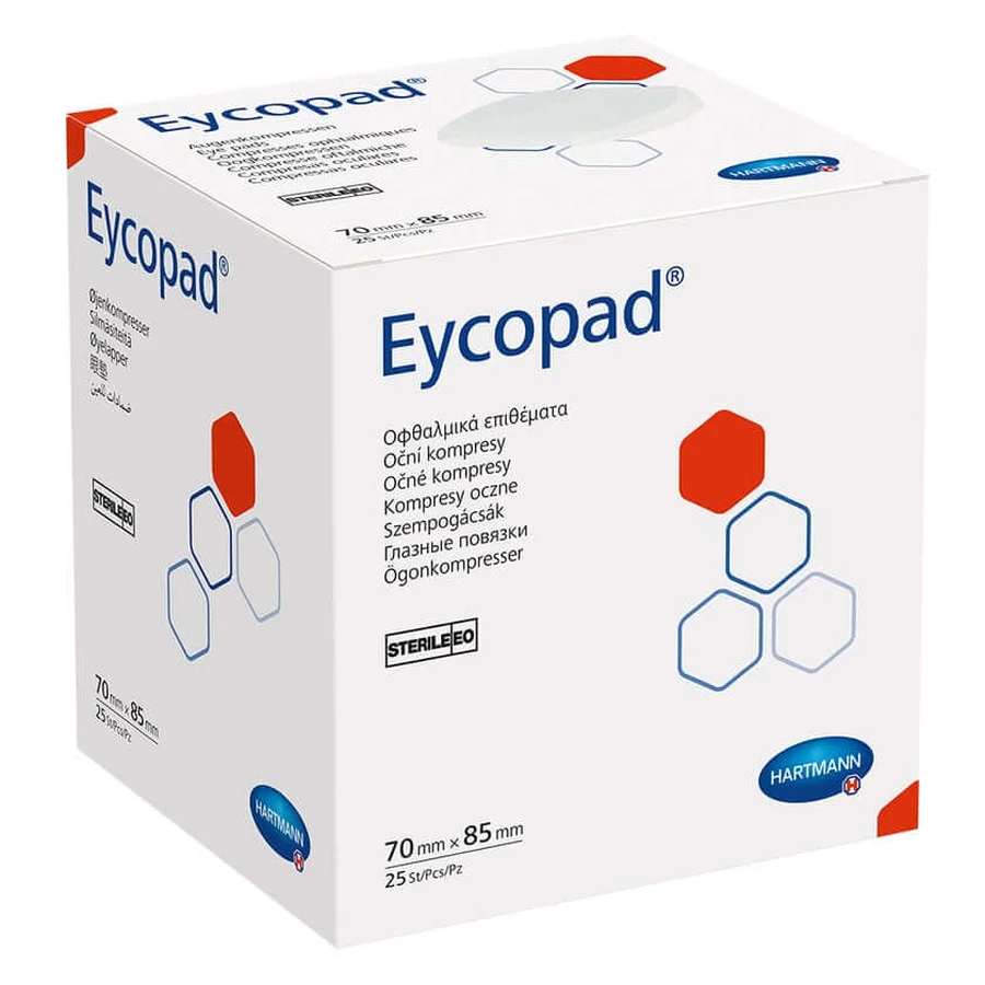 Eycopad sterile 70 x 85 mm 25 pcs.