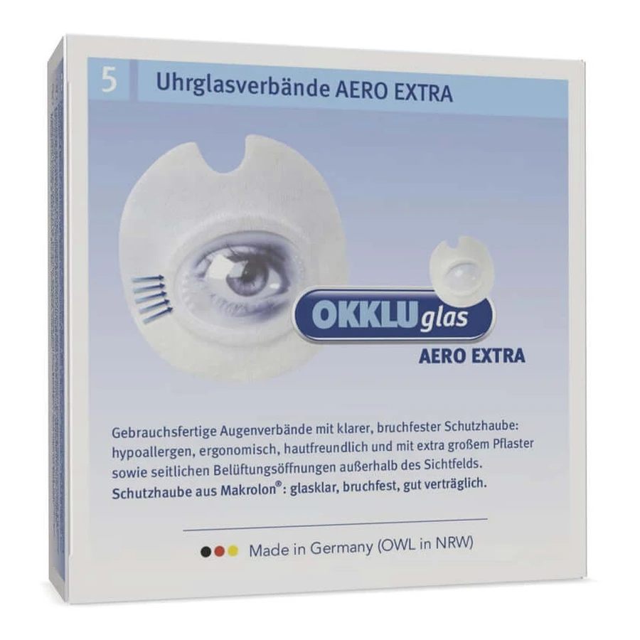 Occluglas Aero Extra Bandage 5 pcs
