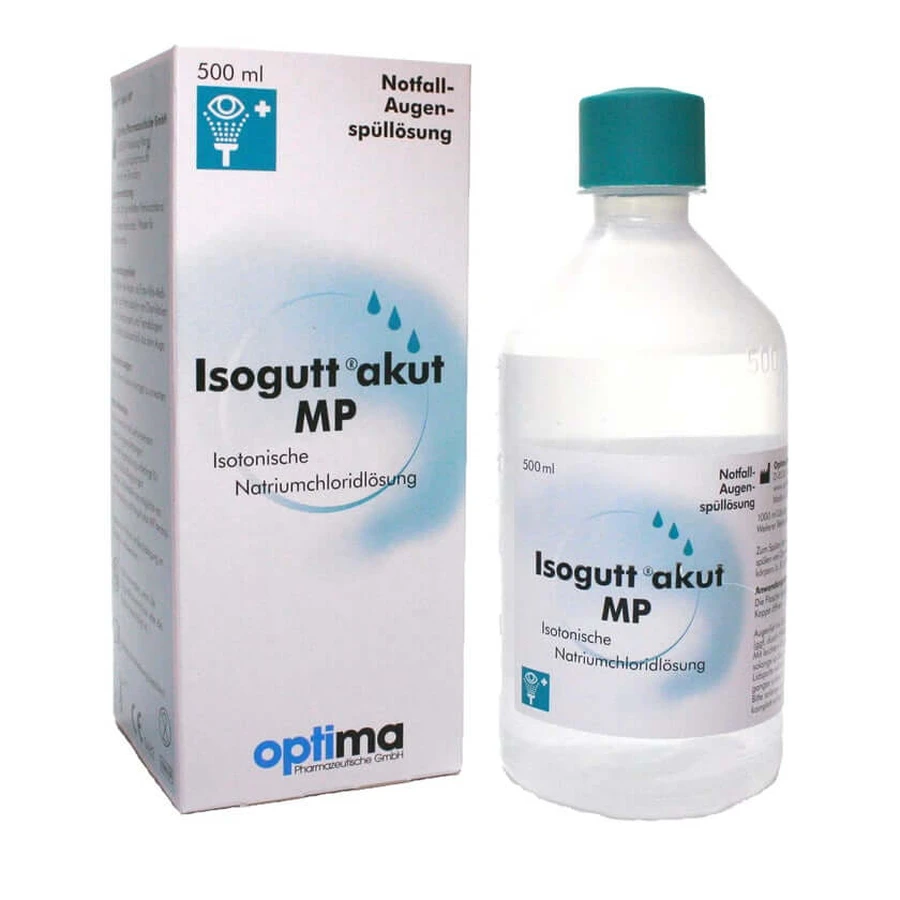 Isogutt acute MP oogdouche oplossing 500 ml