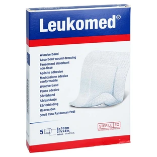 Leukomed Sterile Pflaster 8x10 Cm 5 St