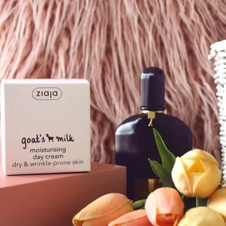 Moisturizing day cream with goat milk, 50 ml, Ziaja
