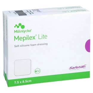 Mepilex Lite apósito de espuma 7.5x8.5 cm st 10 pcs