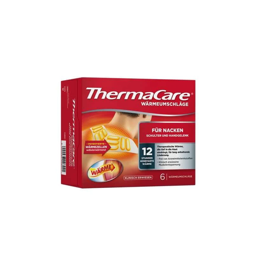 ThermaCare heat wraps 6 pcs