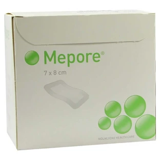 Pansament pentru rană Mepore steril 7 x 8cm 55 buc