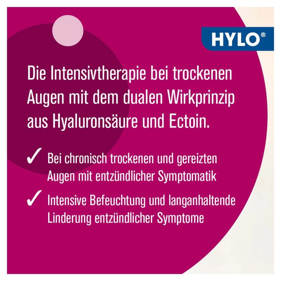 HYLO DUAL Intense Augentropfen 4X10 ml