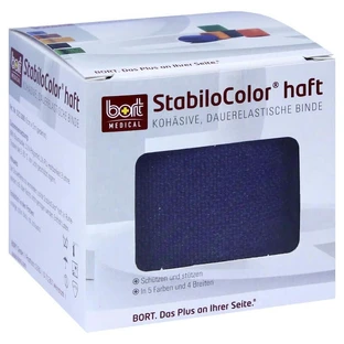 BORT Stabilocolor bandaj adeziv 6 cm albastru 1 buc