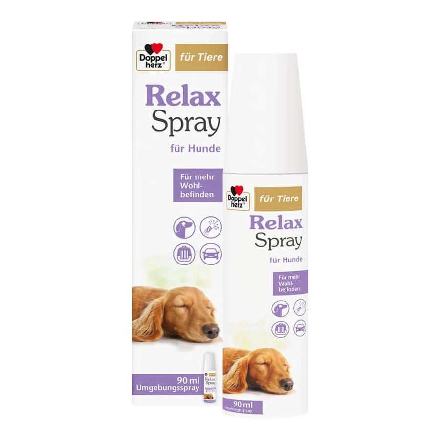 Double Heart For Animals Spray relaxant pour chiens 90 ml