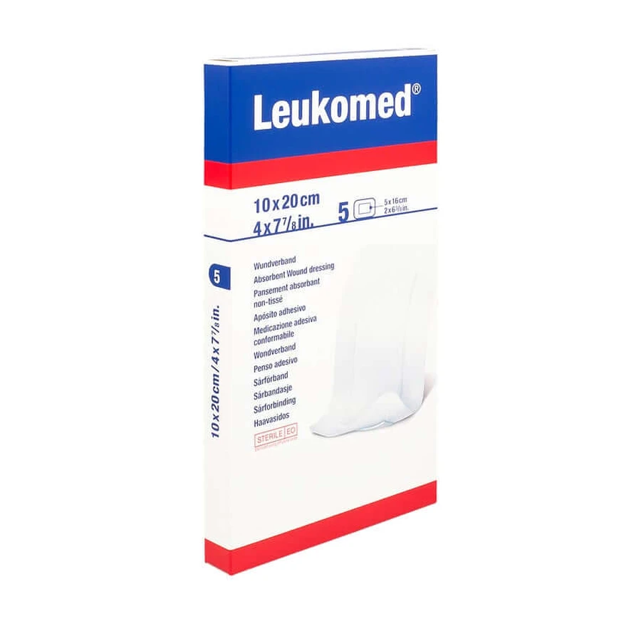 Leukomed esparadrapo estéril 10x20 cm 5 uds.