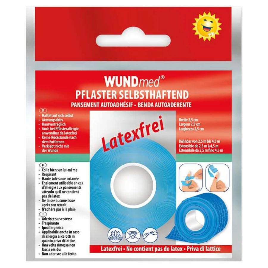 Plaster Self-adhesive Stretchable 2.5 cmx2, 1 pc