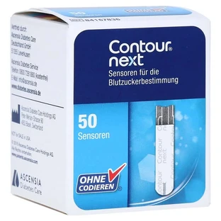 Bandelettes réactives Contour Next sensors 50 pcs