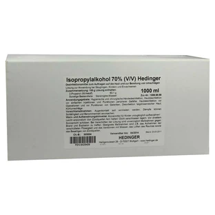 Isopropylalkohol 70% Hedinger 1000 ml