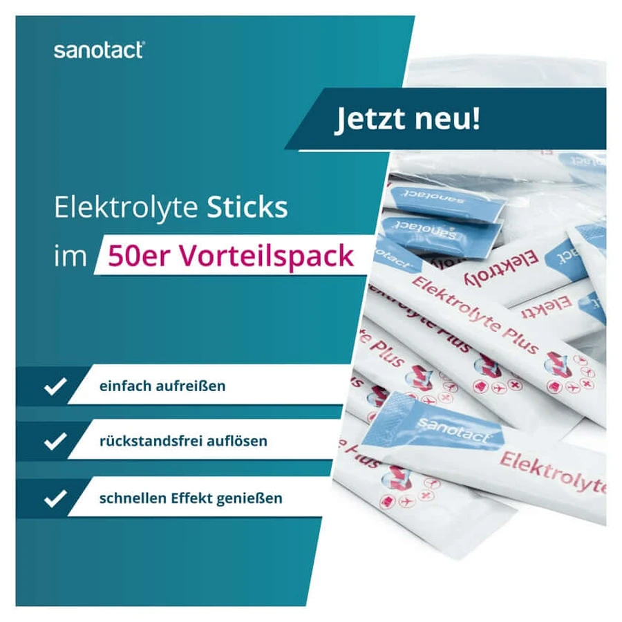 Sanotact Electrolyte Plus Powder 50 pcs.