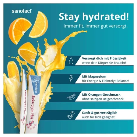 Sanotact Electrolyte Plus Powder 50 pcs.
