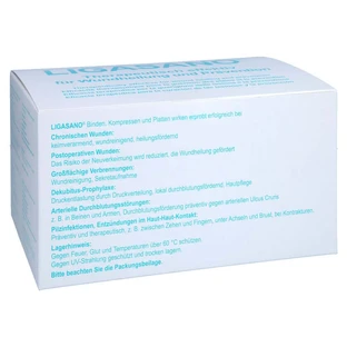 Ligasano bandage blanc 1x10x10 cm stérile 10 pcs.