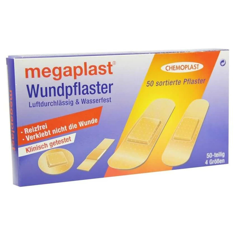 Gips assortiment luchtdoorlatend/waterdicht 50 stuks
