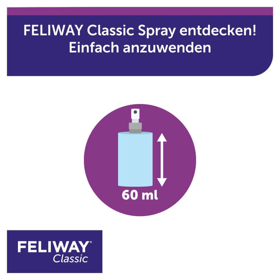 FELIWAY Classic Spray de transporte 60 ml