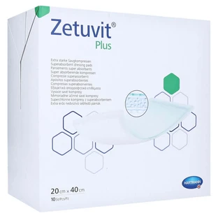 Zetuvit Plus compresse absorbante extra forte stérile 10 pcs.