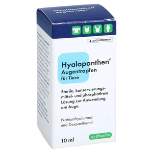 CP Hyalopanthen Augentropfen f.Tiere 10 ml