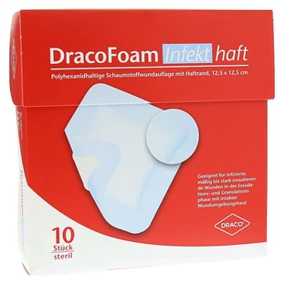 Dracofoam Infect Apósito de Espuma Adhesiva para Heridas 1 10 uds.