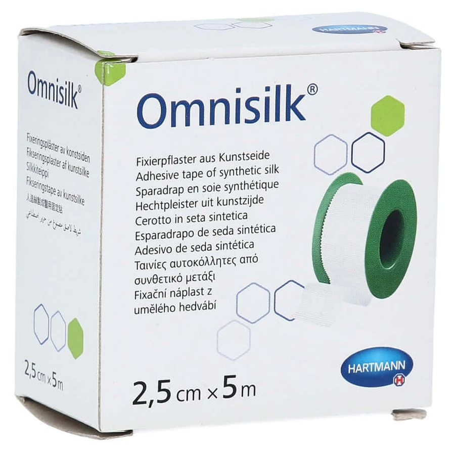 Omnisilk 2,5 cm x 5 m 1 St