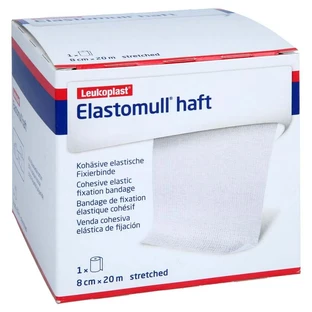 Elastomull adhesive 8 cmx20 m fixation bandage 1 pc
