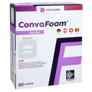 Convafoam Foam Bandage Border 8x8 Cm 10 pcs.