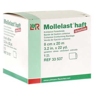 Mollelast vendas adhesivas sin látex 8 cmx20 1 ud.