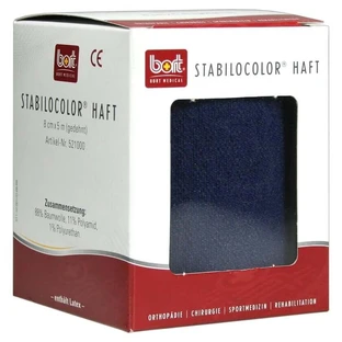 BORT Stabilocolor bandaj adeziv 8 cm albastru 1 buc
