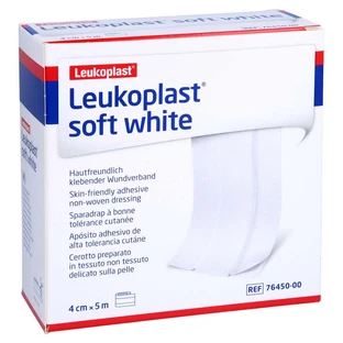 Leukoplast soft White Pflaster 4 cmx5 m 1 St