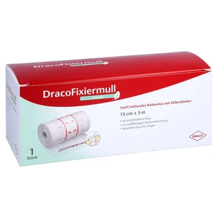 Draco fixation gauze sensitive 15 cmx5 m 1 pc