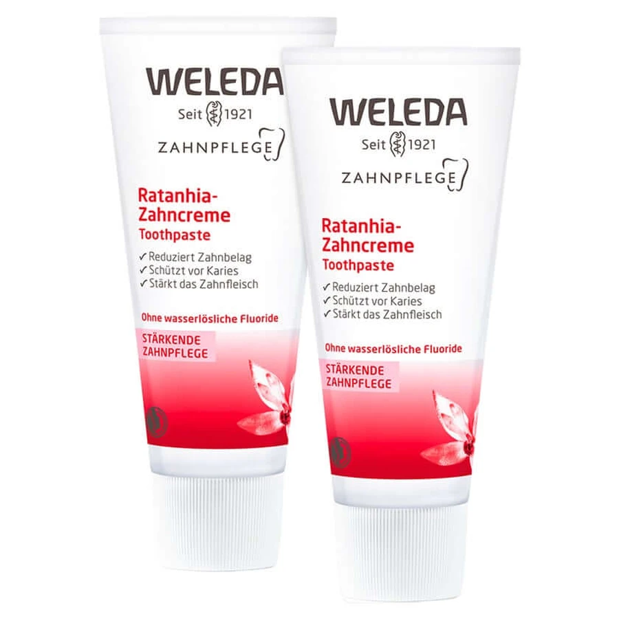Weleda Ratanhia Toothpaste 2X75 ml