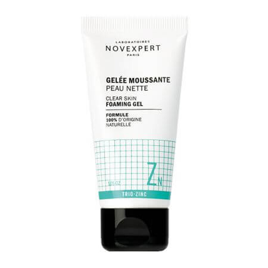 Cumpără Gel spumant pentru piele curata Trio Zinc, 150 g, Novexpert Gel spumant pentru piele curata Trio Zinc, 150 g, Novexpert