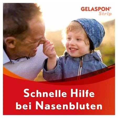 Gelaspon Strip 1x1x4 cm Gelatin sponge 4 pcs
