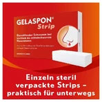 Gelaspon Strip 1x1x4 cm Gelatin sponge 4 pcs