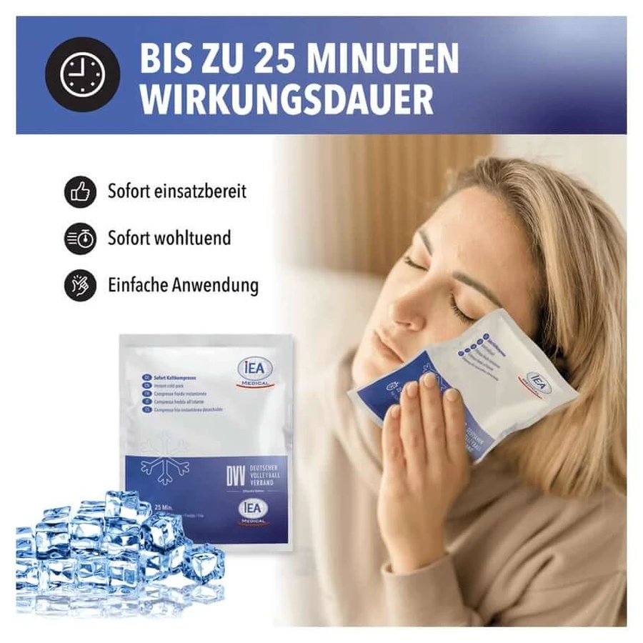 IEA Medical Sofort Kaltkompresse - 5er Box 5 St