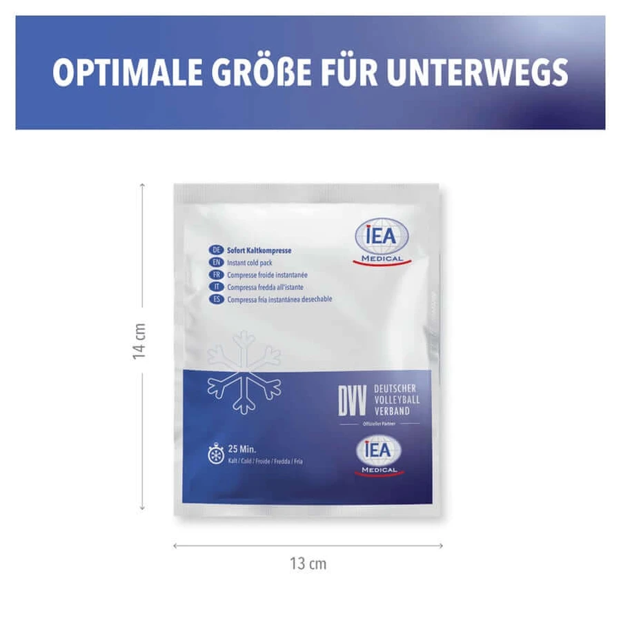 IEA Medical Sofort Kaltkompresse - 5er Box 5 St