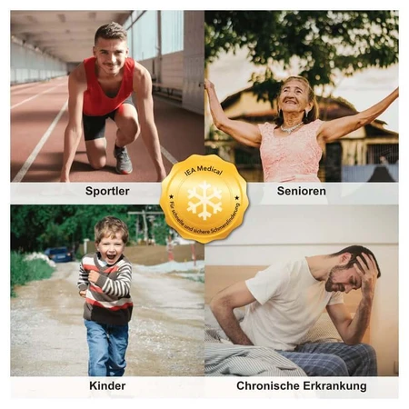 IEA Medical Sofort Kaltkompresse - 5er Box 5 St