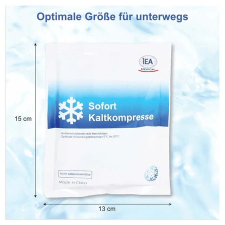 IEA Medical Sofort Kaltkompresse - 5er Box 5 St