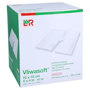 Vliwasoft hendidura comprime 10x10 cm ste 50X2 piezas