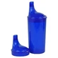 Gobelet avec 2 couvercles bleu 1 pc