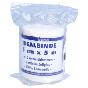 Ideal bandage 6 cmx5 m loop in cellophane 1 pc