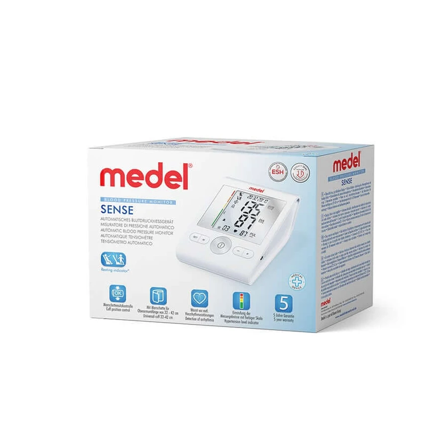 Medel Sense bovenarm bloeddrukmeter met rustindicator 1 stuk