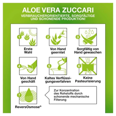 Aloe Vera Gel Refreshing Pure Zuccari 150 ml