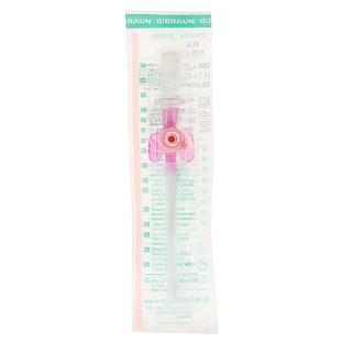 B. Braun Vasofix Safety intravenous catheter pink-white, PUR 20G, 1.1 x 25mm 1 pc