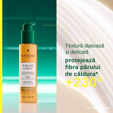 Crème hydratante sans rinçage pour cheveux secs Karite Hydra, 100 ml, Rene Furterer