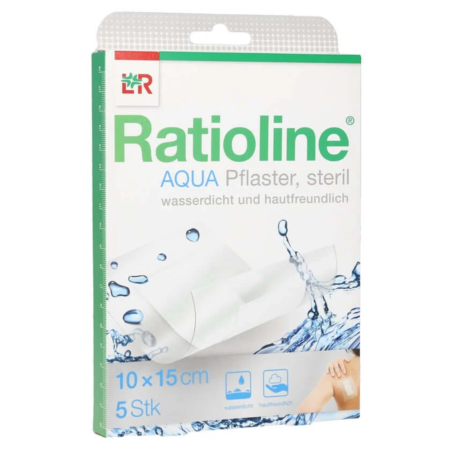 Ratioline aqua shower plaster Plus 10x15 5 pcs.